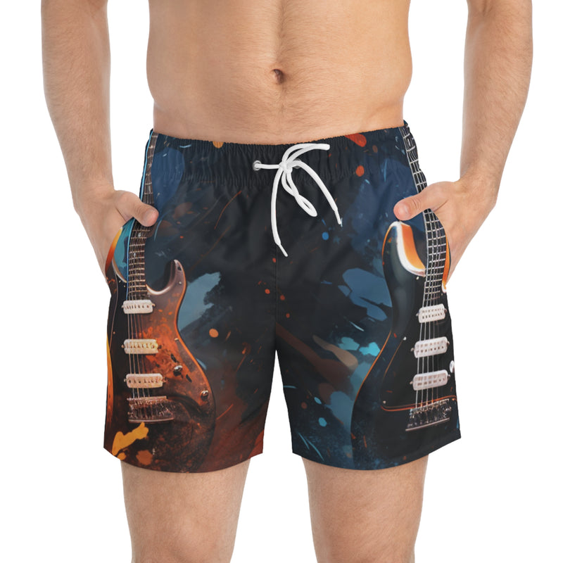 Wave Whisper Motivate Swim Trunks (AOP)