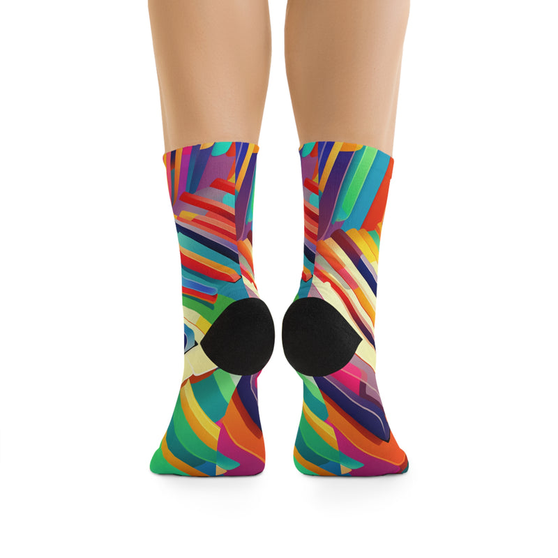 Rhythmic Revival Sublimation Crew Socks