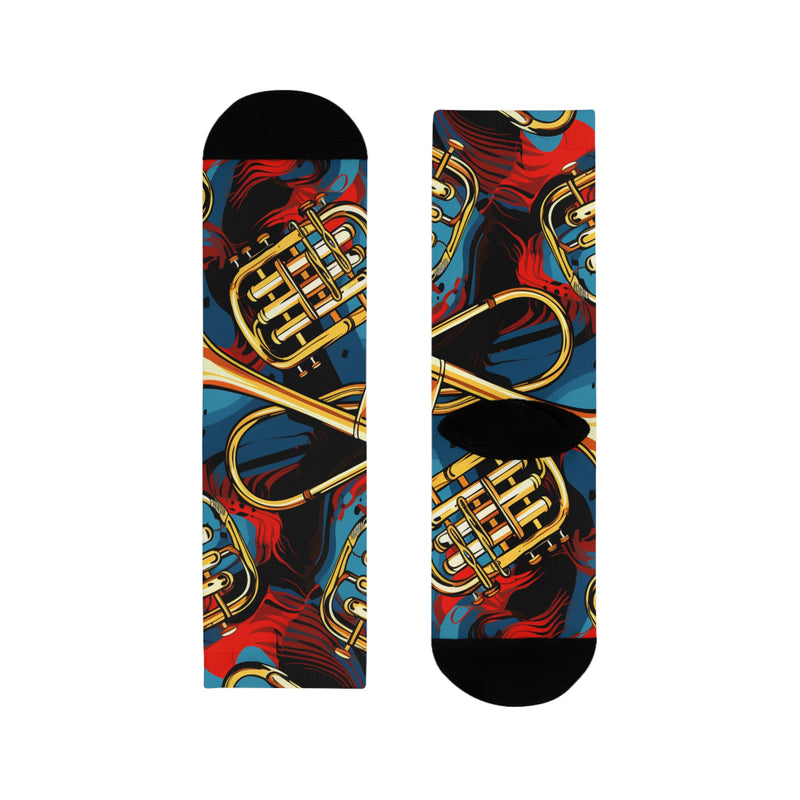 Musical Momentum Sublimation Crew Socks (EU)