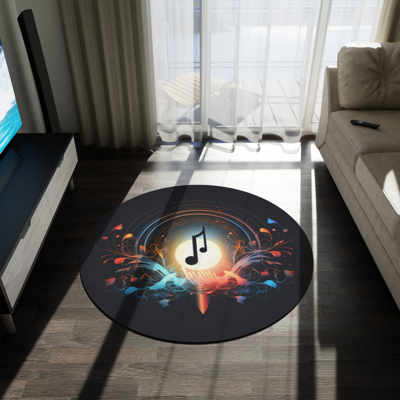 Uplifted Harmonic Circular Rug Haven