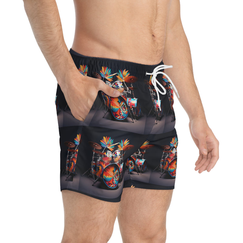 Aquatic Anthem Swim Trunks (AOP)