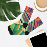 Rhythmic Revival Sublimation Crew Socks