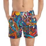 Siren Song Surf Elation Swim Trunks (AOP)