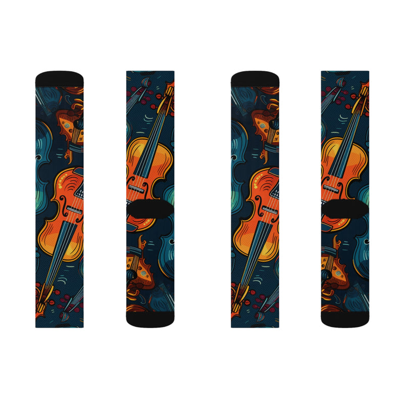 Melodic Momentum Sublimation Socks