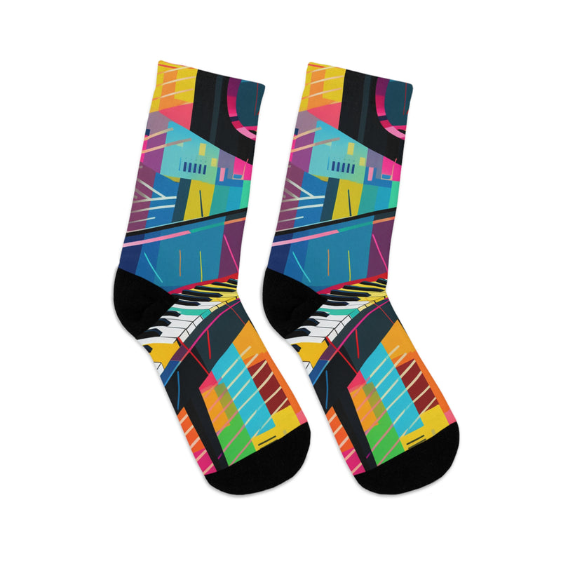 Harmony Uplift Sublimation Crew Socks