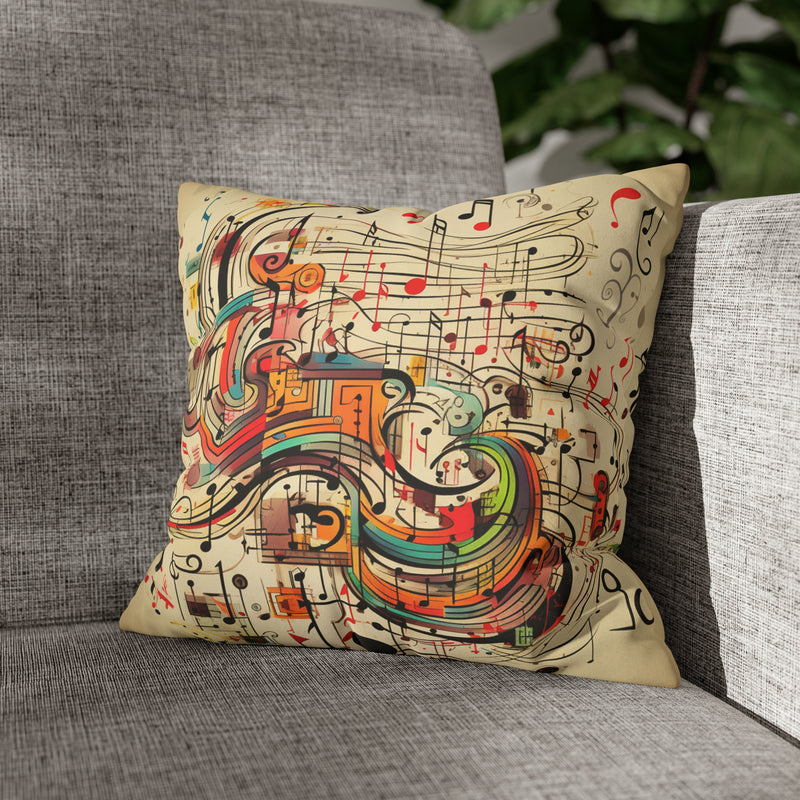 InspireMelodia Square Pillow Case