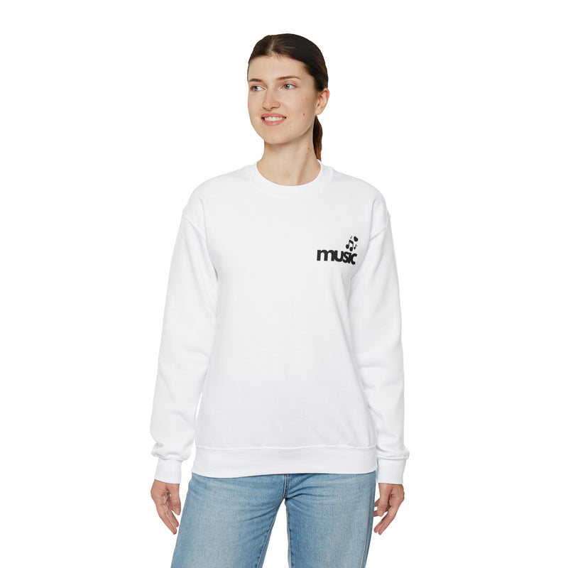 Serene Spectrum Crewneck Sweatshirt