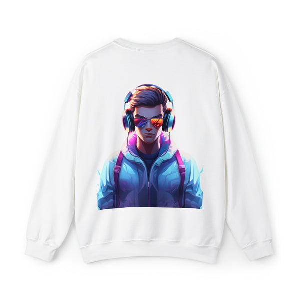 Serene Spectrum Crewneck Sweatshirt