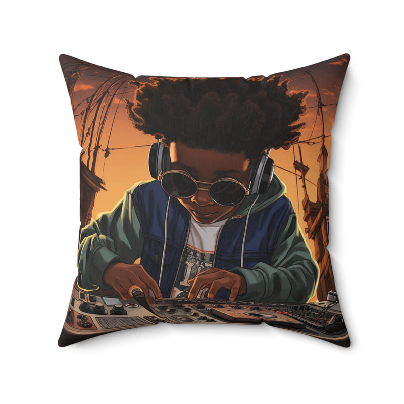 Resonance Renewal Beatitude Square Pillow