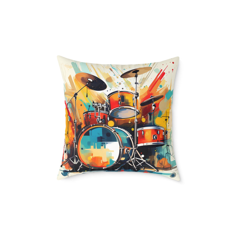 Groove Gala Polyester Harmony Cushion Pillow