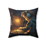 Symphony Soothe Rhapsody Square Pillow