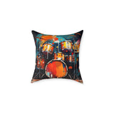 Vibe Vitality Inspirational Spun Polyester Pillow