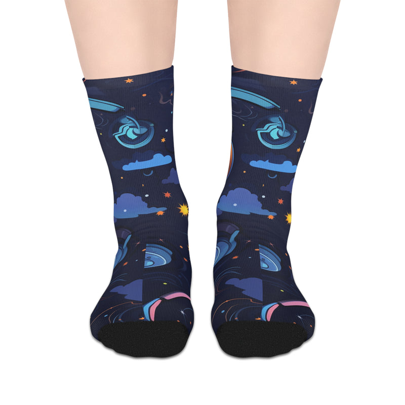 Melodic Boost Mid-length Socks