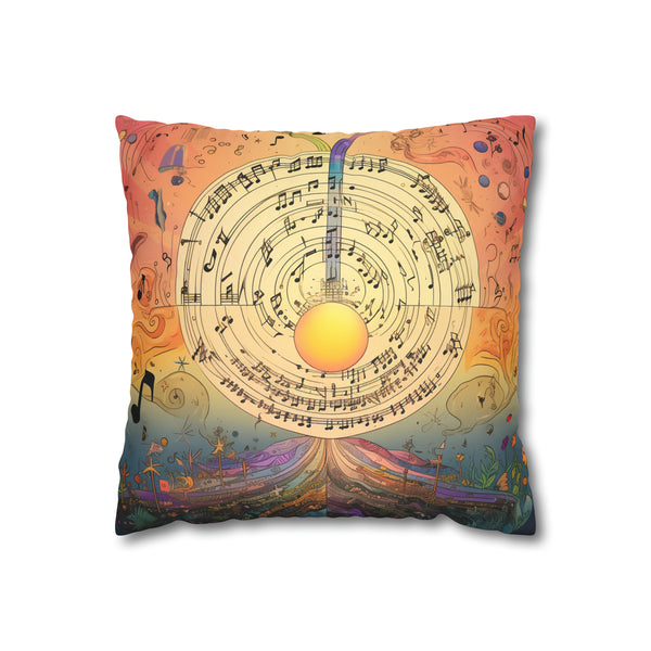 ResonateVerve Square Pillow Case