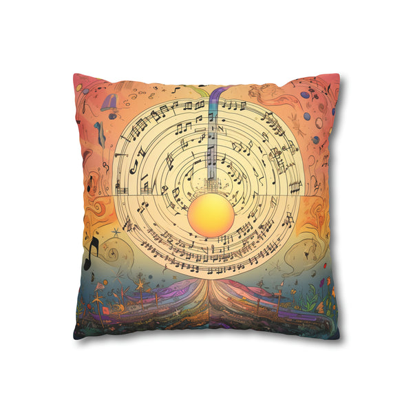 ResonateVerve Square Pillow Case