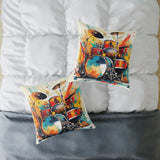 Groove Gala Polyester Harmony Cushion Pillow