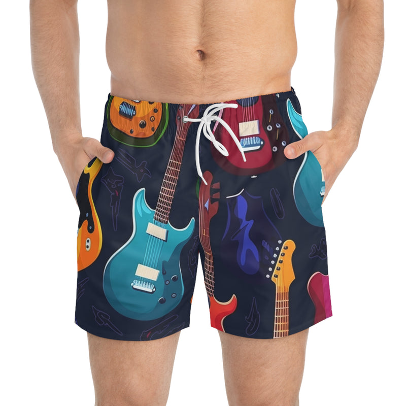 Aqua Anthem Swim Trunks (AOP)