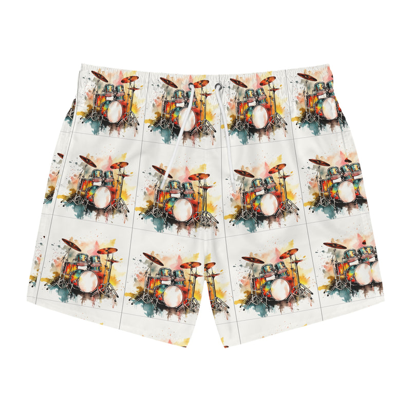 Zen Splash Motif  Swim Trunks (AOP)