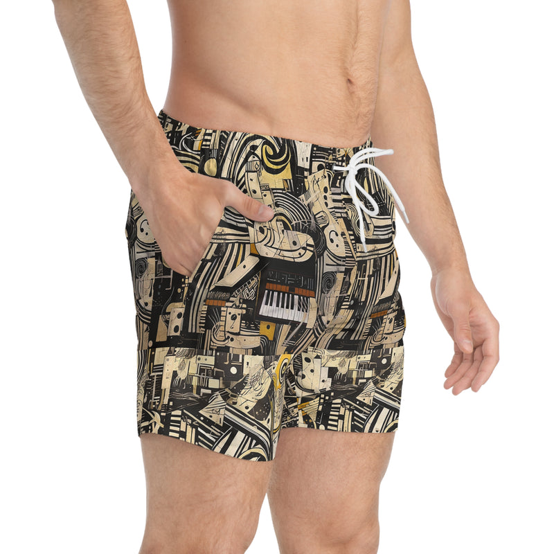 Zenith Zest Aqua Swim Trunks (AOP)