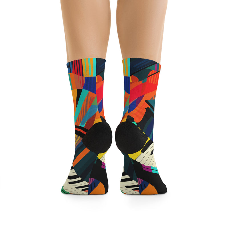 Cadence Ignite Sublimation Crew Socks