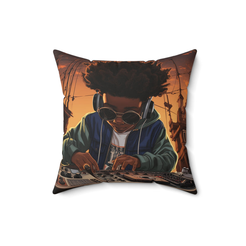 Resonance Renewal Beatitude Square Pillow