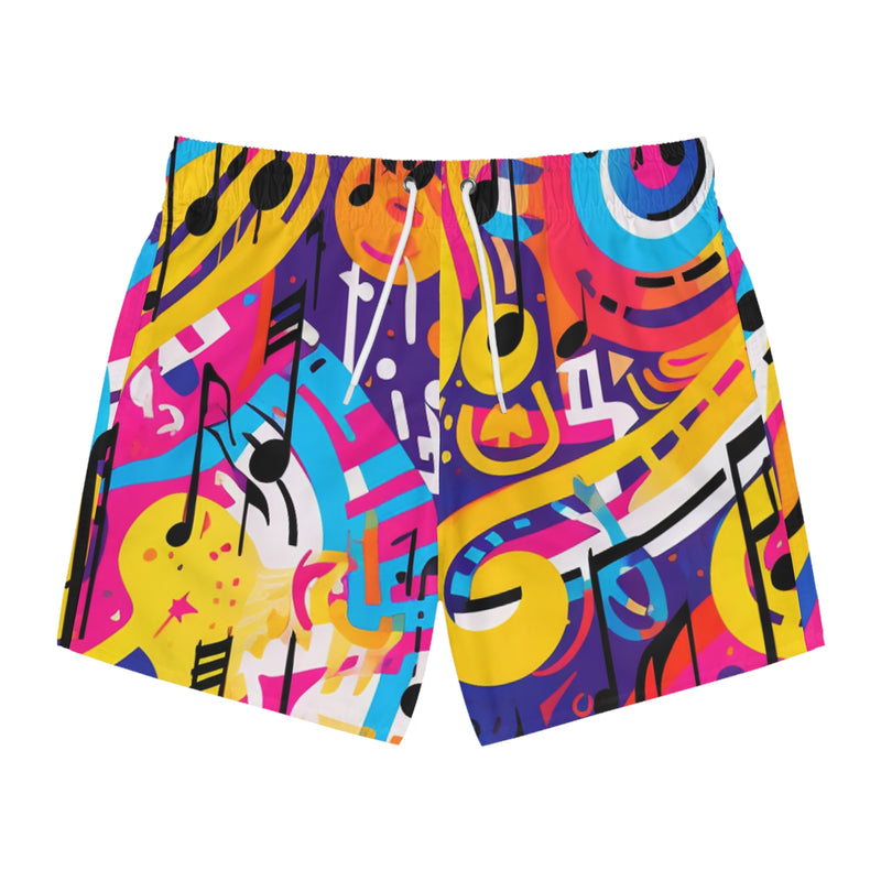 Sonic Soar Ocean Swim Trunks (AOP)