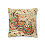 InspireMelodia Square Pillow Case