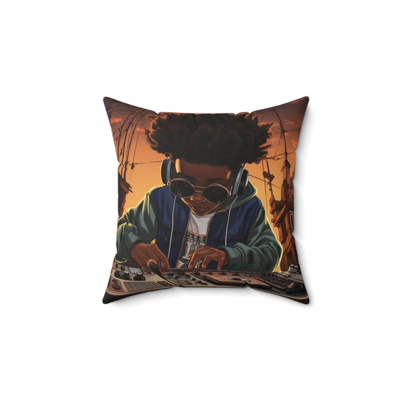 Resonance Renewal Beatitude Square Pillow