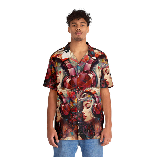 GrooveHarbor Uplifting Hawaiian Shirt (AOP)