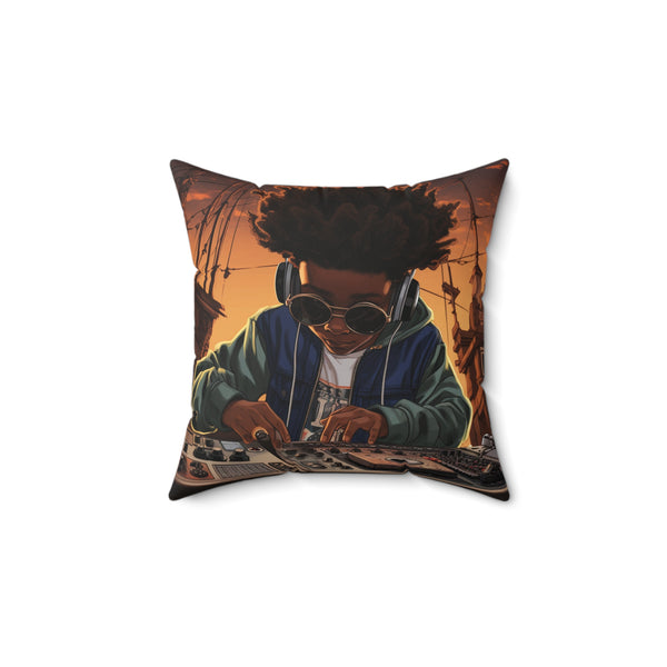 Resonance Renewal Beatitude Square Pillow