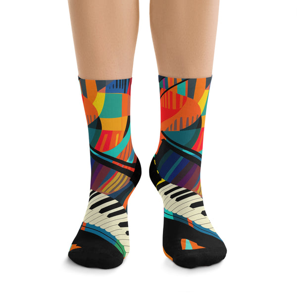 Cadence Ignite Sublimation Crew Socks