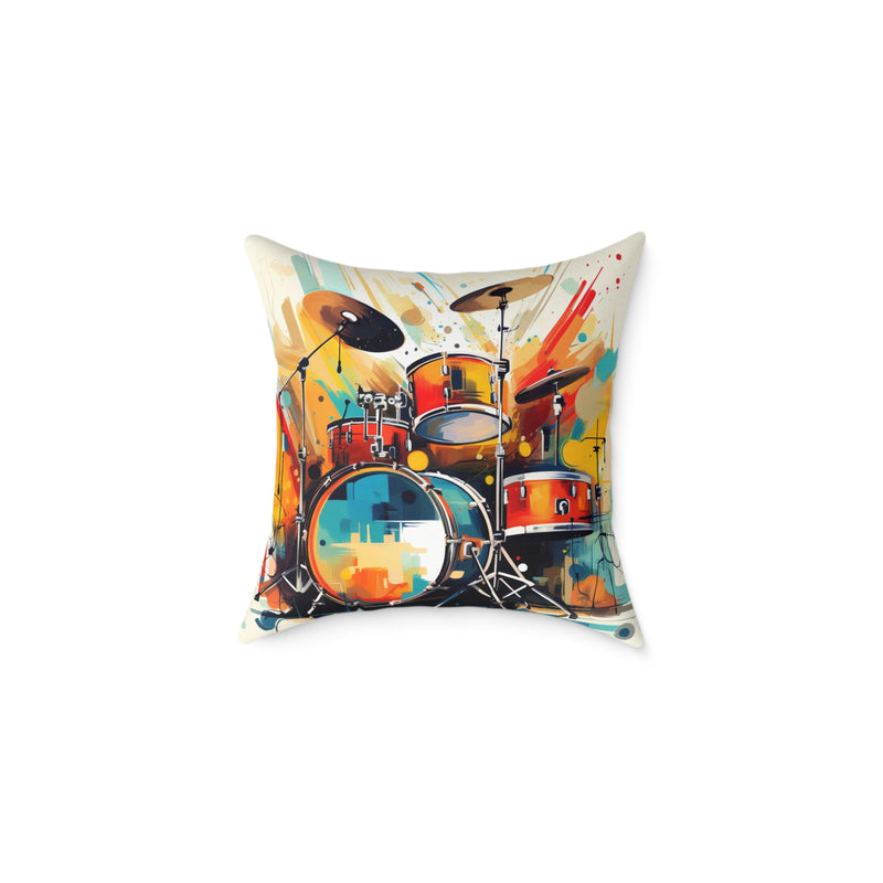 Groove Gala Polyester Harmony Cushion Pillow