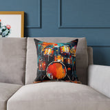 Vibe Vitality Inspirational Spun Polyester Pillow