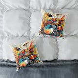 Groove Gala Polyester Harmony Cushion Pillow