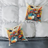 Groove Gala Polyester Harmony Cushion Pillow