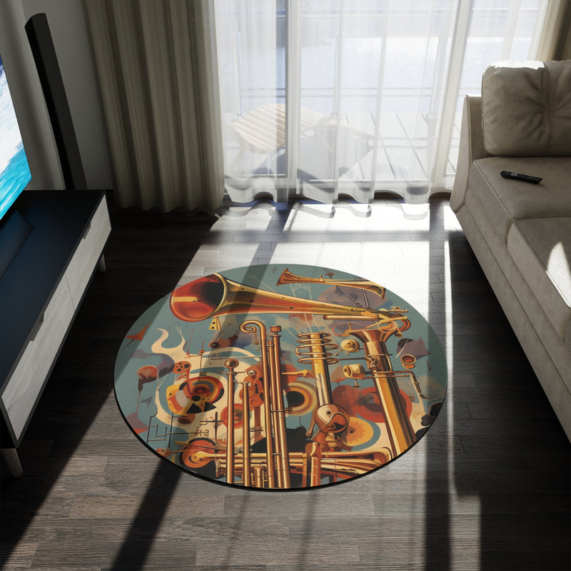 InspirationalRound Rug Oasis