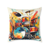 Groove Gala Polyester Harmony Cushion Pillow