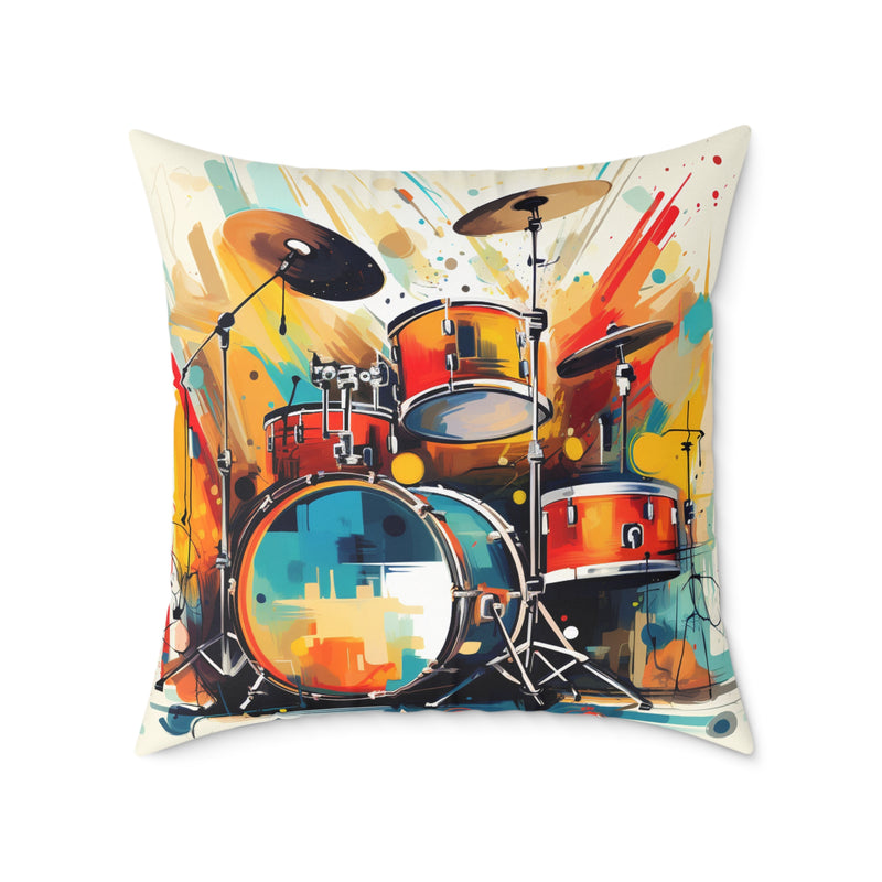 Groove Gala Polyester Harmony Cushion Pillow