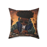 Resonance Renewal Beatitude Square Pillow