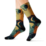 Museful Rhythm Sublimation Socks