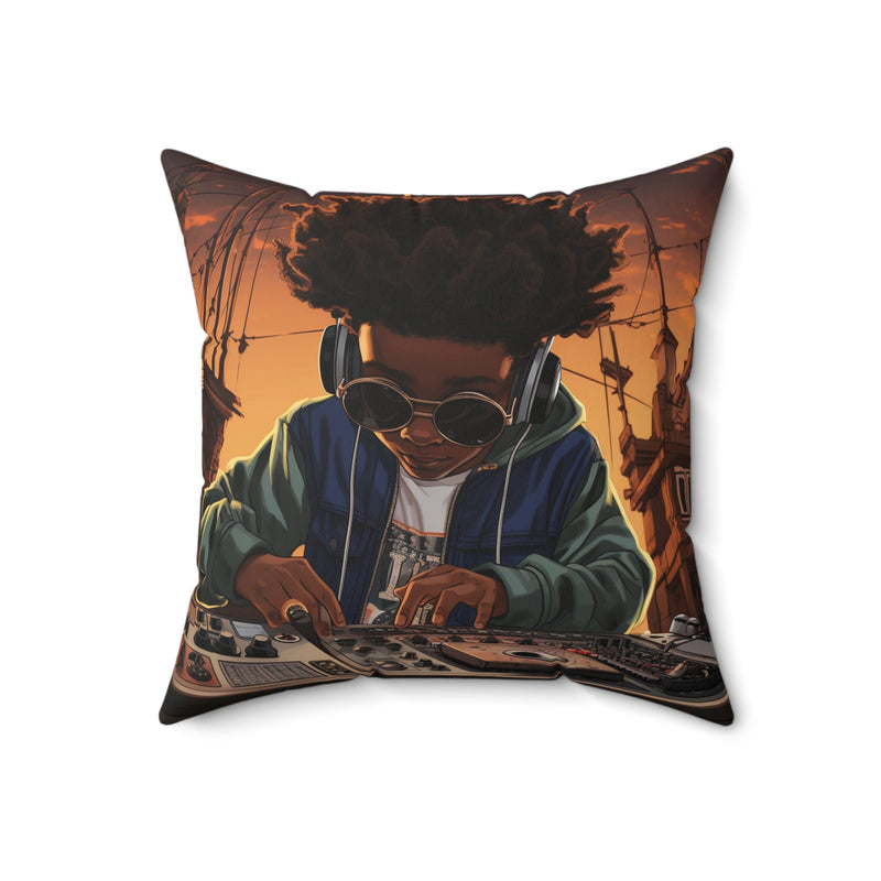 Resonance Renewal Beatitude Square Pillow