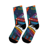 Melody Boost Sublimation Crew Socks