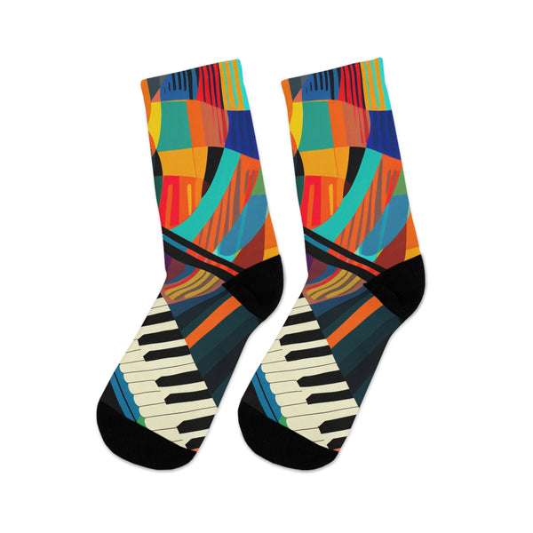 Cadence Ignite Sublimation Crew Socks