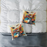 Groove Gala Polyester Harmony Cushion Pillow