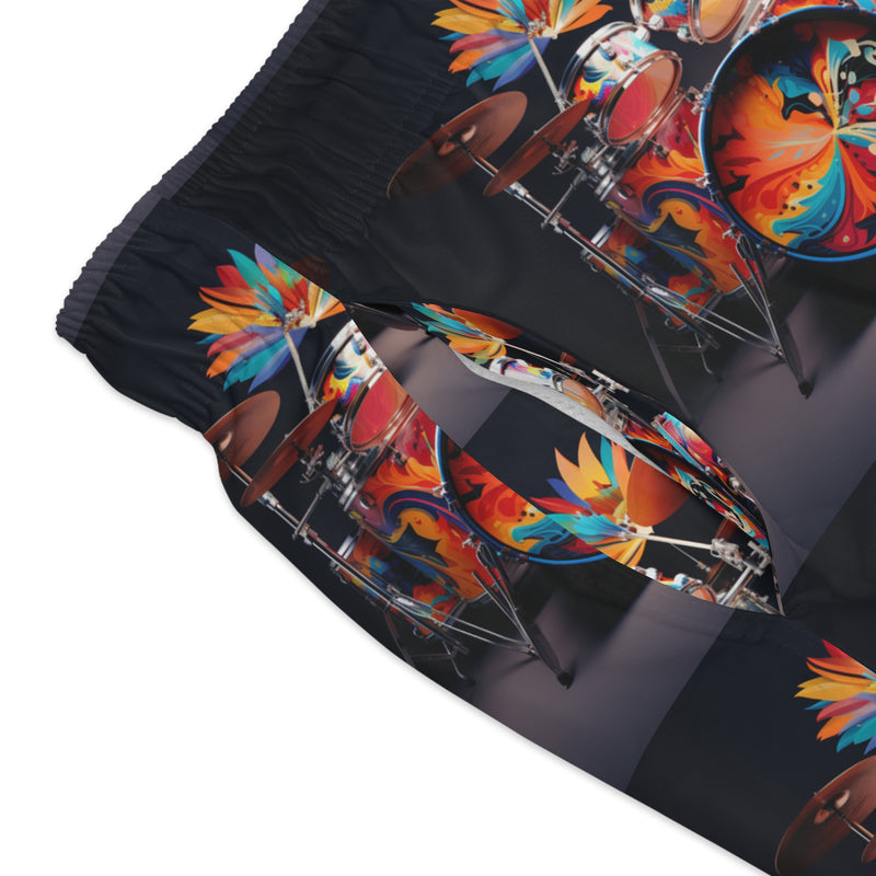 Aquatic Anthem Swim Trunks (AOP)