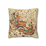 InspireMelodia Square Pillow Case