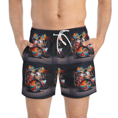 Aquatic Anthem Swim Trunks (AOP)