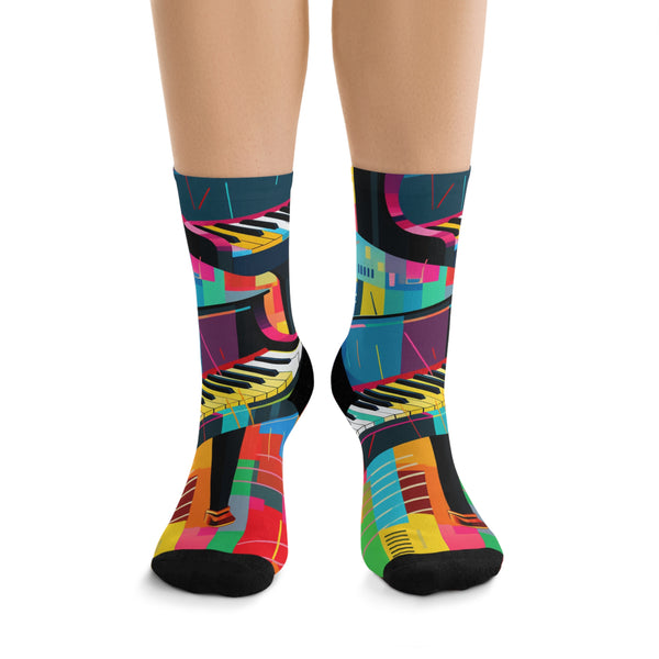 Harmony Uplift Sublimation Crew Socks