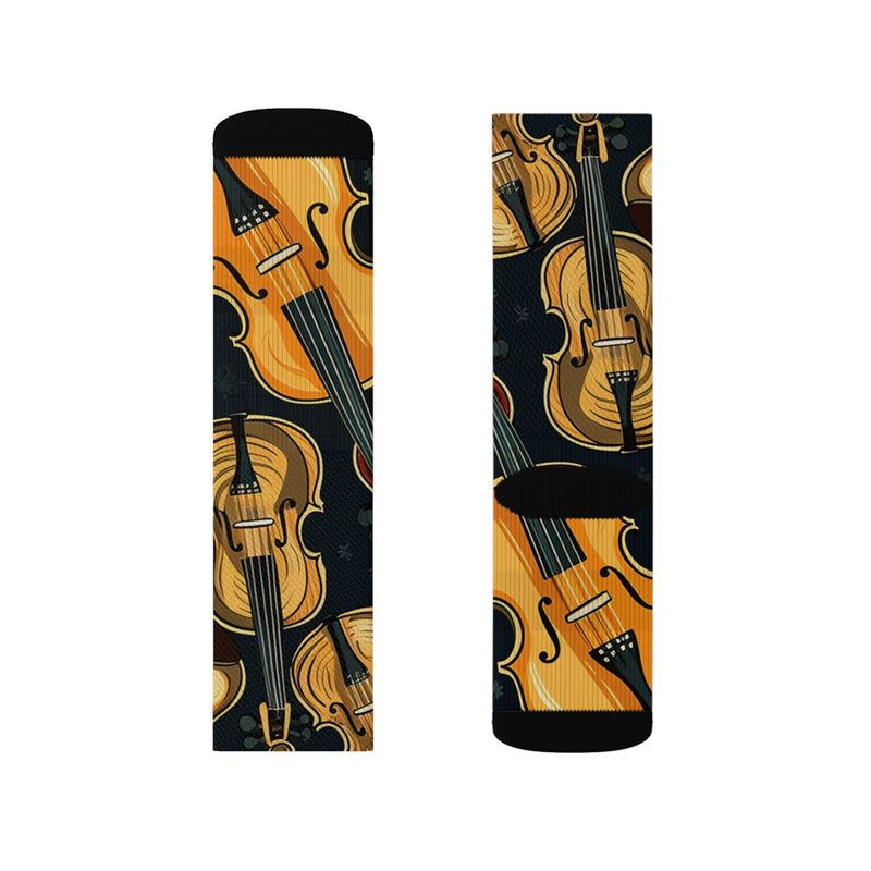 Beatific Groove Sublimation Socks