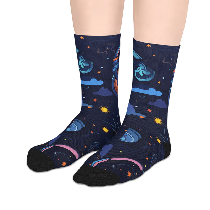 Melodic Boost Mid-length Socks